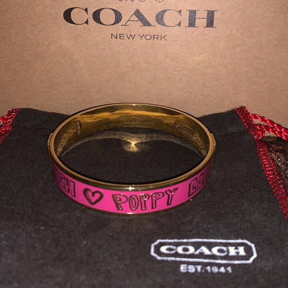Coach poppy pink bracelet - Picture 5 of 8